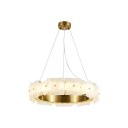 Loft Industry Modern - Small Square Marble Chandelier